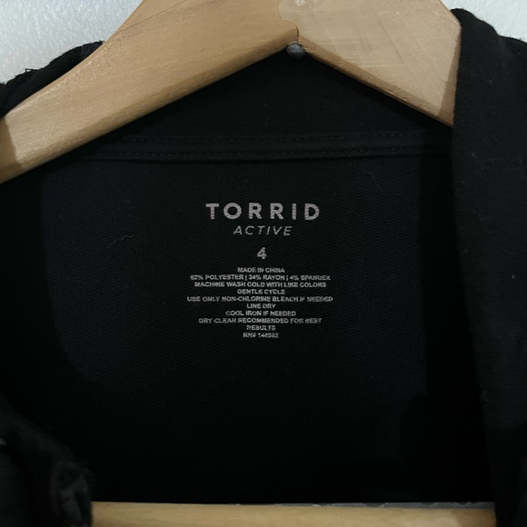 Black Torrid Joggers set with Neon Stripes - Picture 8 of 9